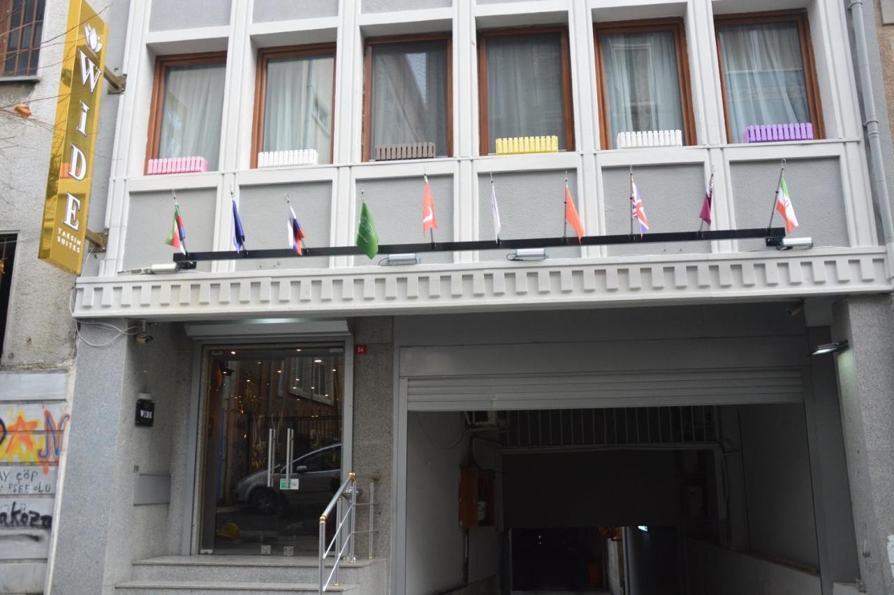 Wide Suites Taksim Istambul Exterior foto